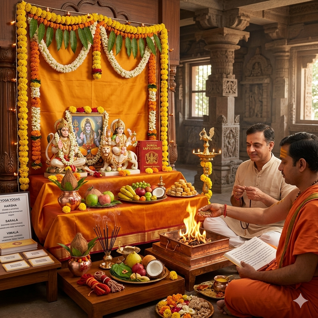 विपरीत राजयोग पूजा